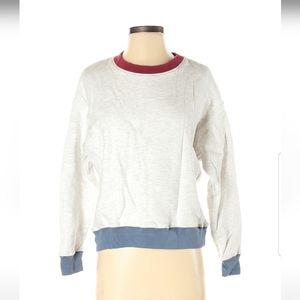 Sundry Colorblock Crew Neck Sweatshirt